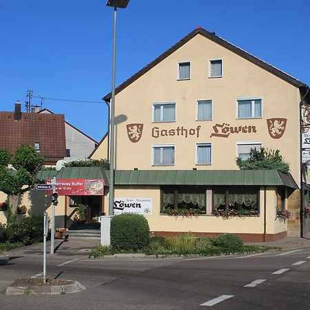 Hotel-Restaurant Lowen Süßen Buitenkant foto