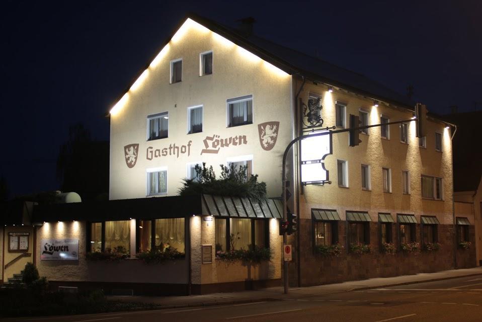 Hotel-Restaurant Lowen Süßen Buitenkant foto
